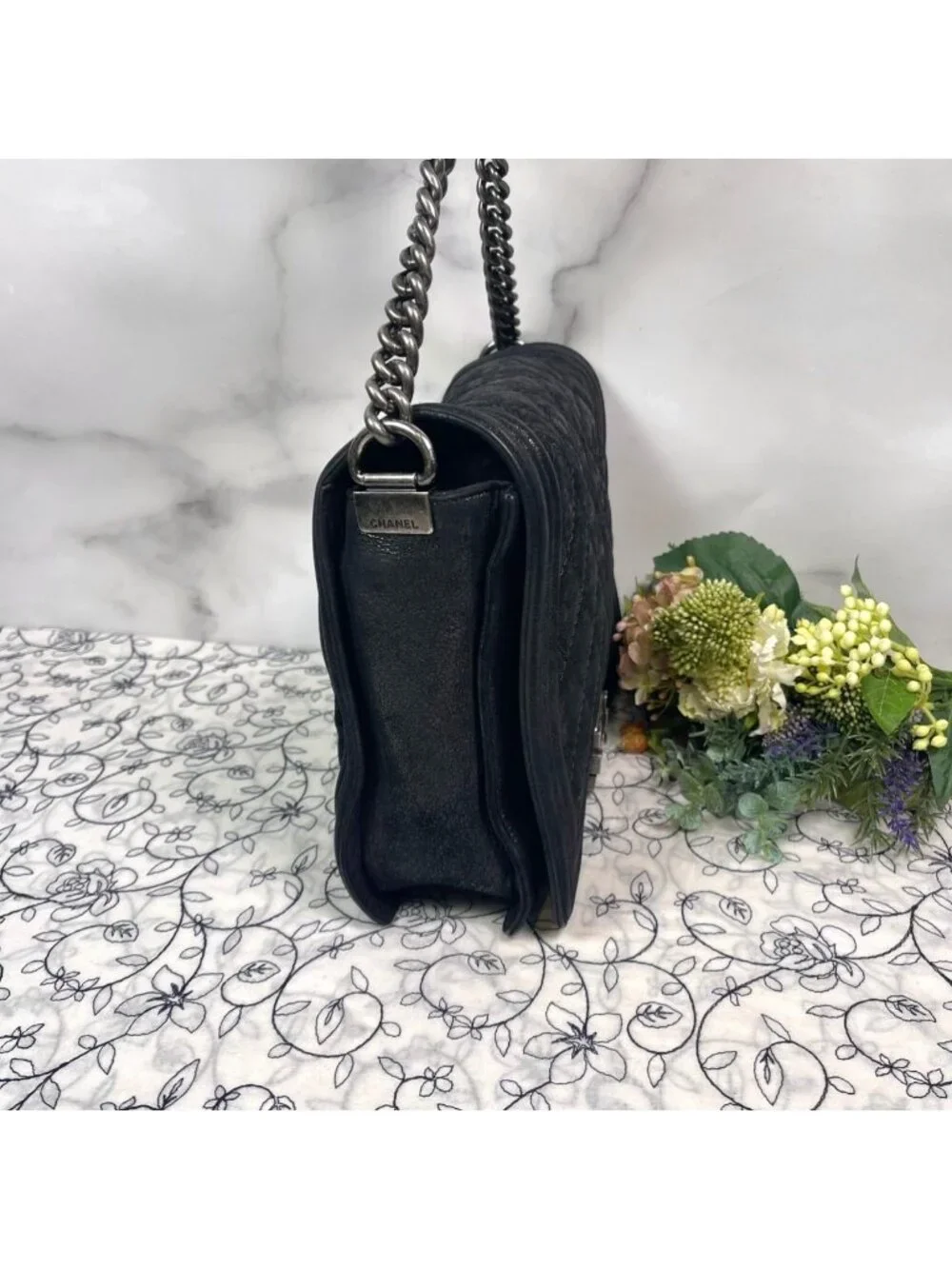 Chanel Boy Shoulder Bag Chain